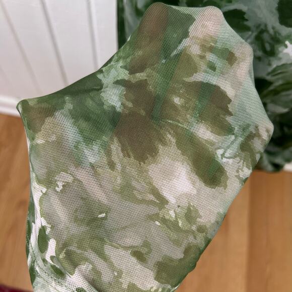 Trixxi Women Maxi Dress Sleeveless Green Backless Bodycon Holiday Party Size XL - Picture 2 of 9